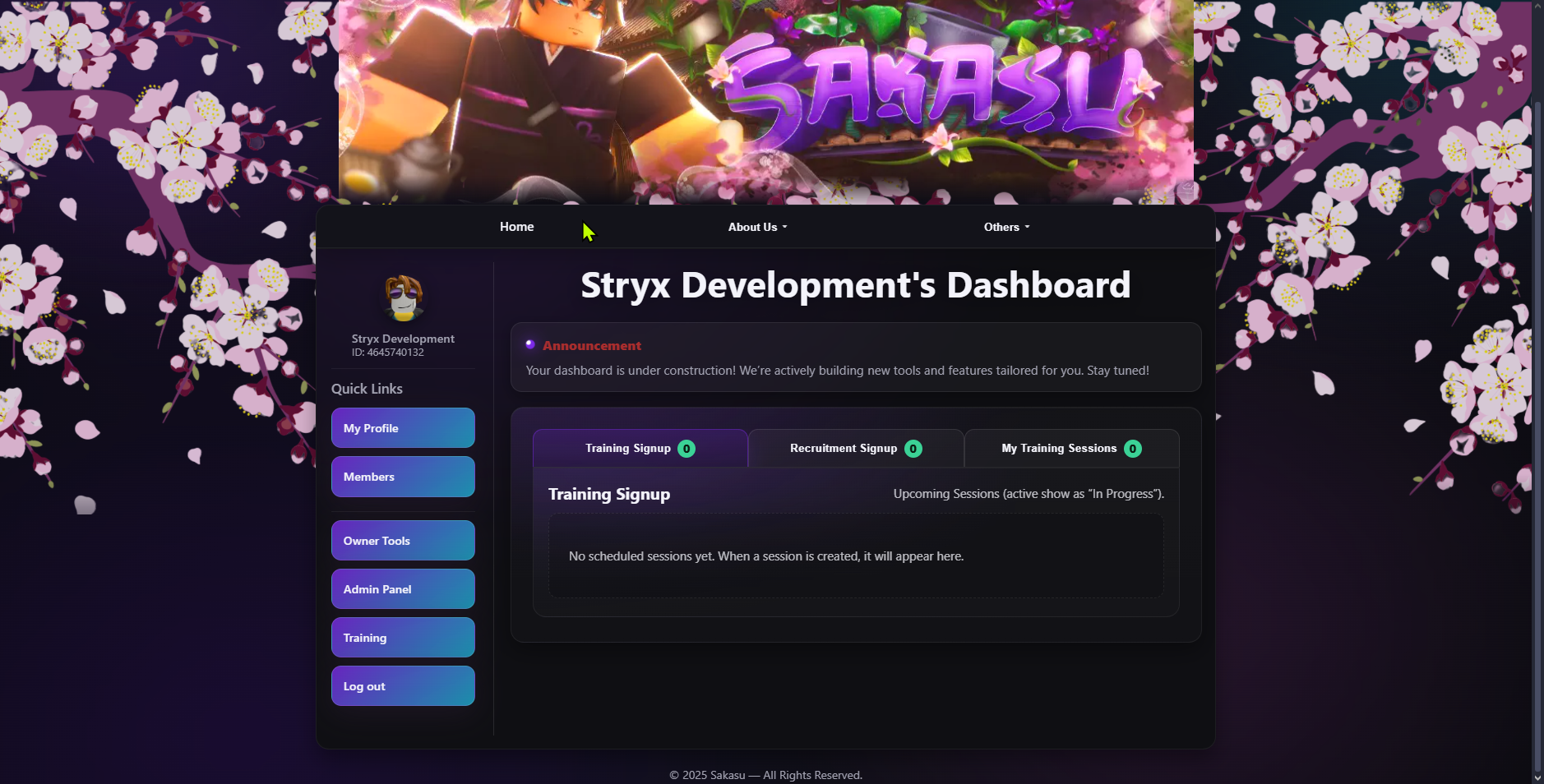 Community operations dashboard